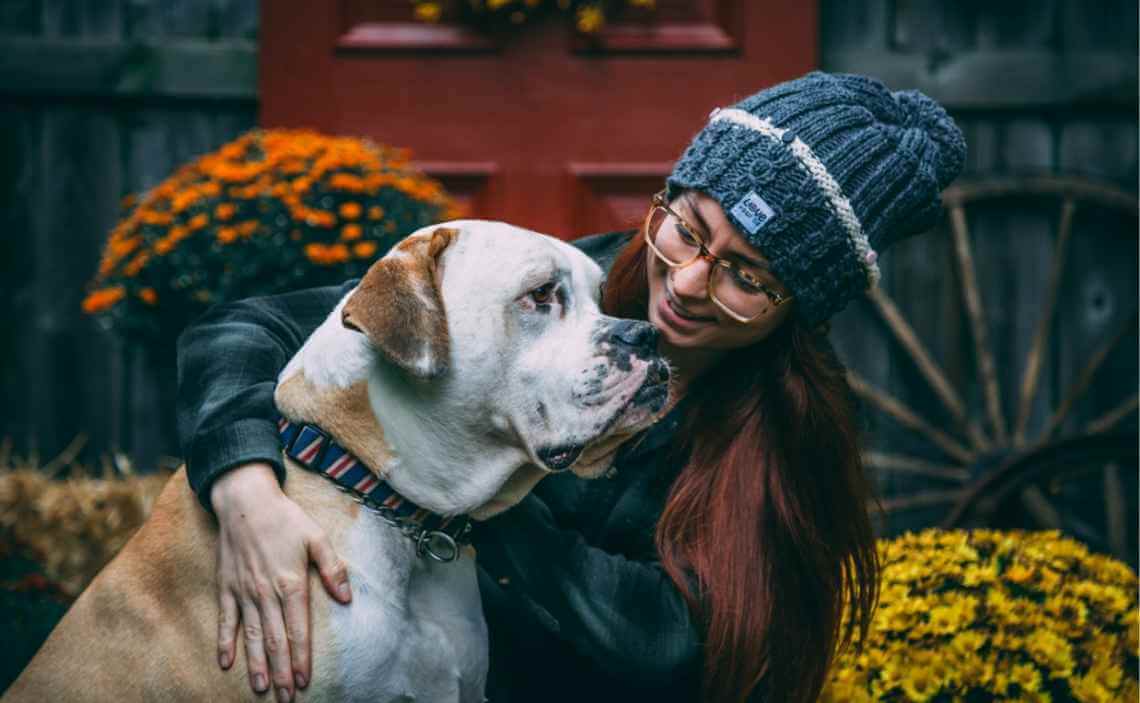 Dogs make you smile (even when you don’t feel like it.)