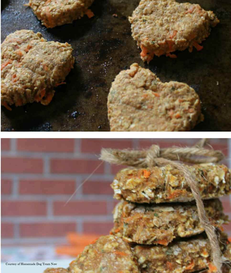 Banana Carrot Dog Treats