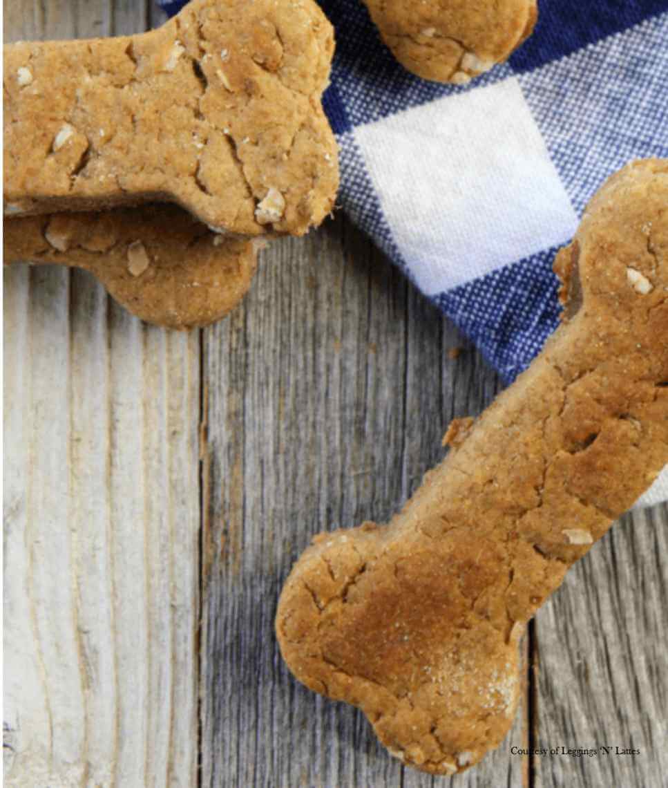 Peanut Butter and Bacon Dog Treats