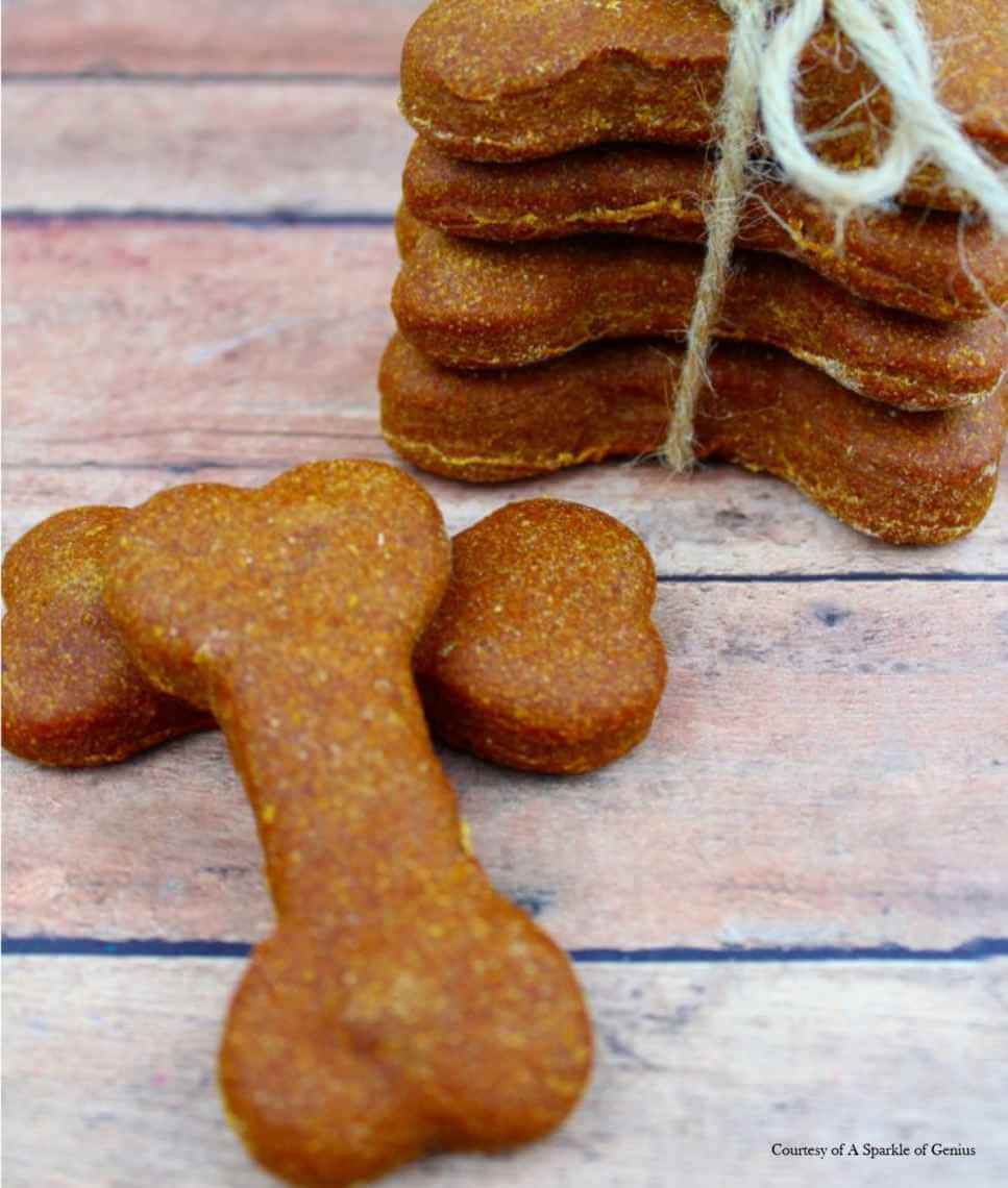 Peanut Butter and Bacon Dog Treats