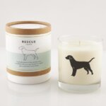dog soy candle
