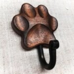 wooden dog leash hook