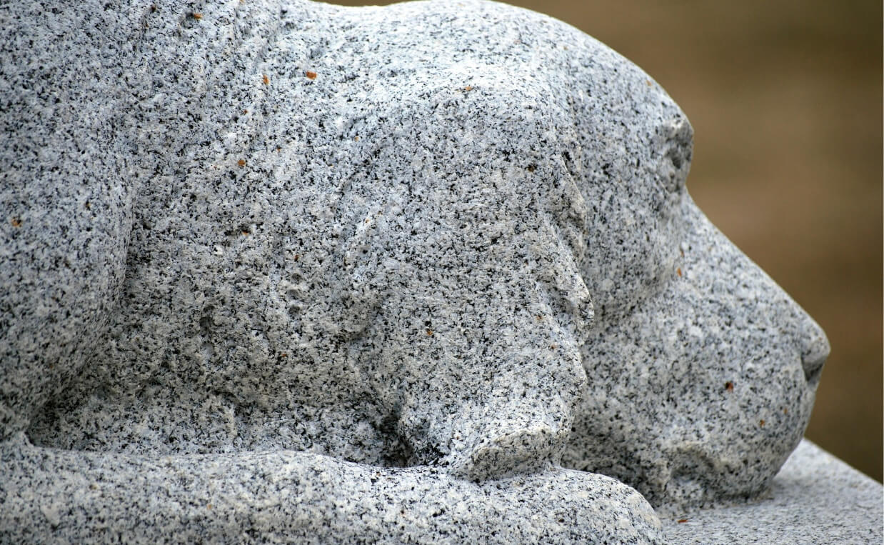 DOG GRAVE STONE