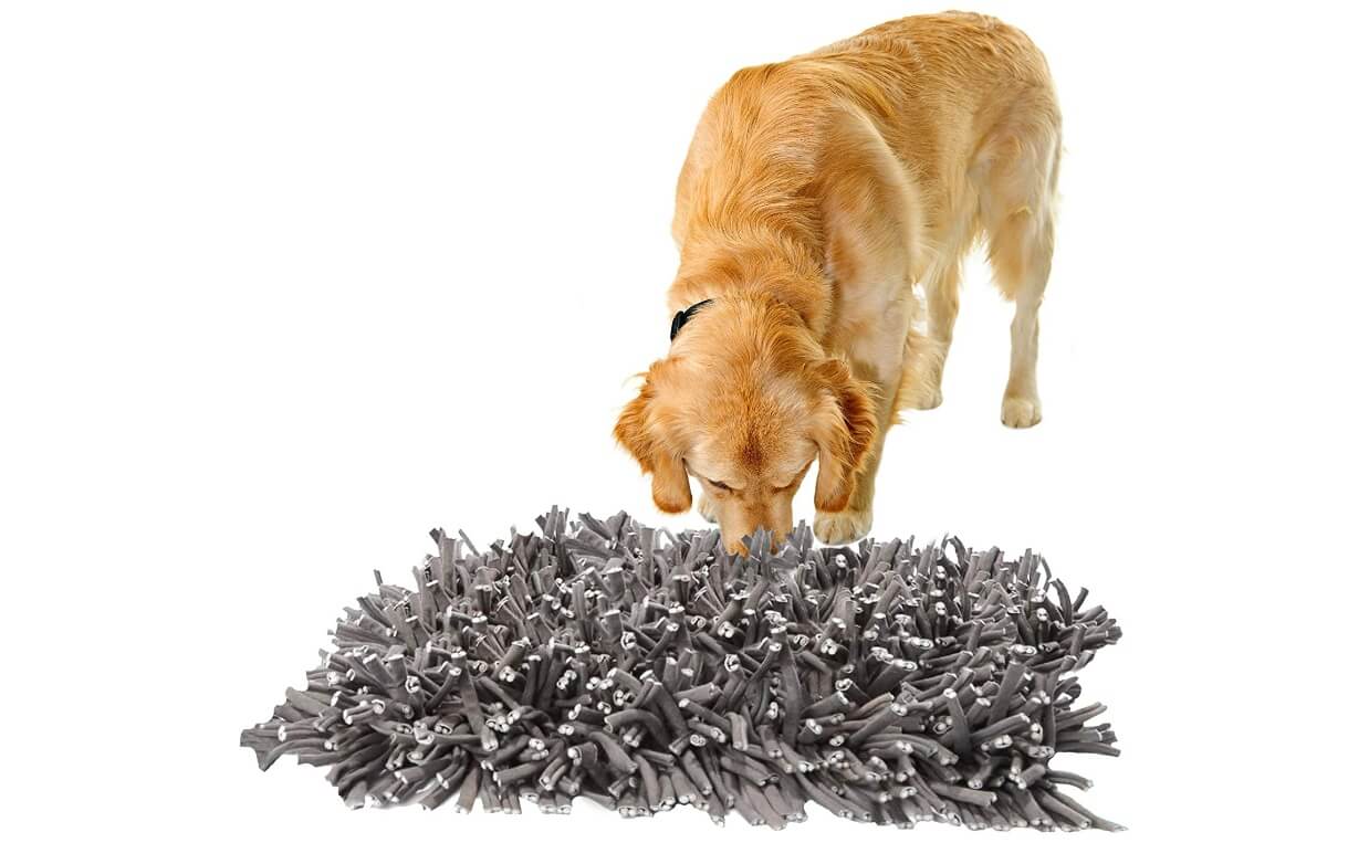 Friendly Barkz Snuffle Mat for Dogs, Cats - 25'' Dog Snuffle Mat