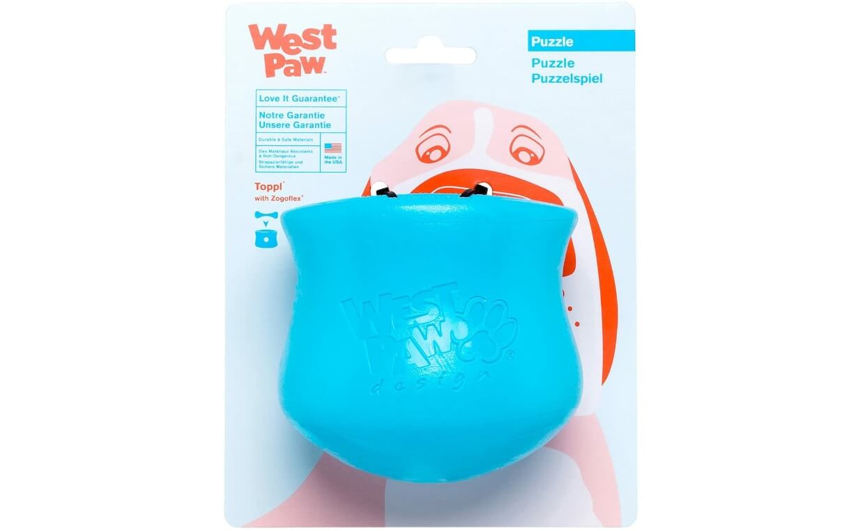 West Paw Zogoflex Topple Chew Toy