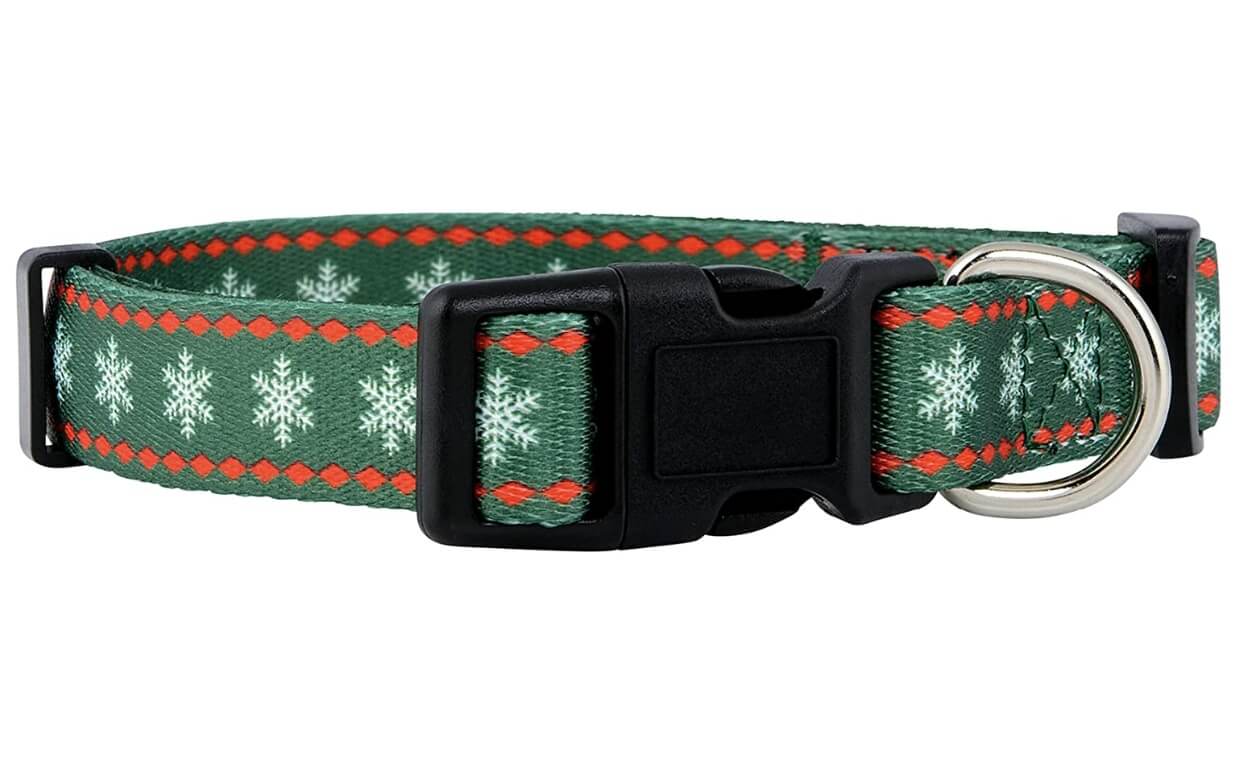 snowflake holiday collar