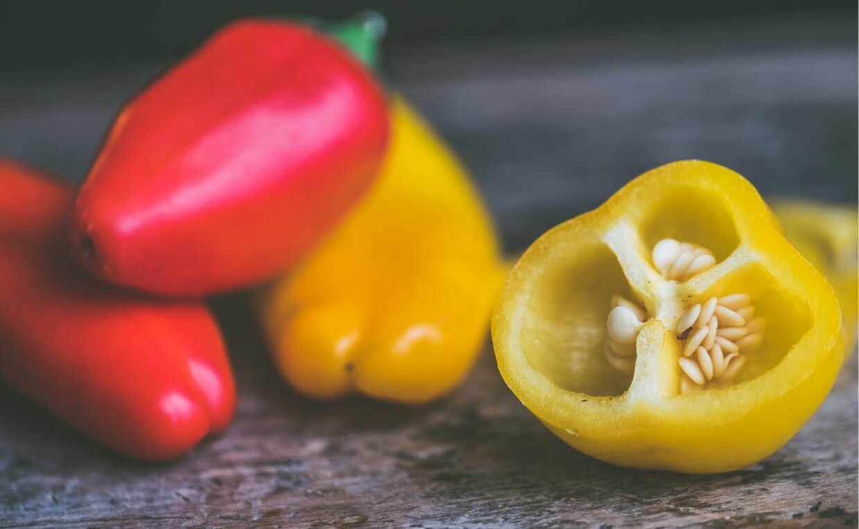 are yellow peppers good for dogs