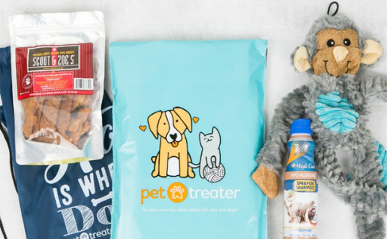 DOG SUBSCRIPTION BOXES PET TREATER